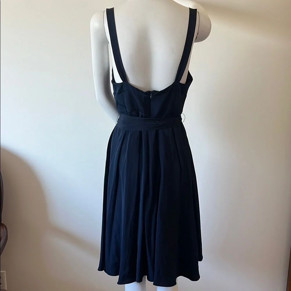 J Crew Silk Tricotine Rebecca Dress Knee-Length Sundress Size 10